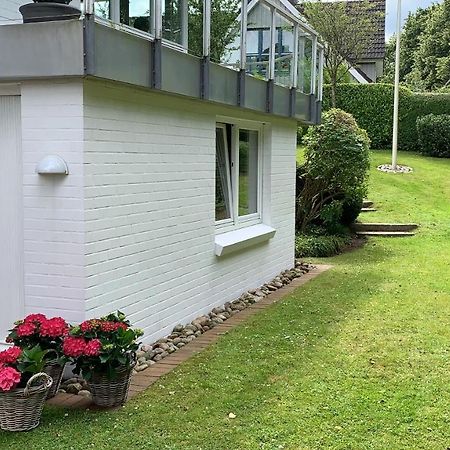 Ferienwohnung In Weisser Villa Am Kliff Flensburg Dış mekan fotoğraf